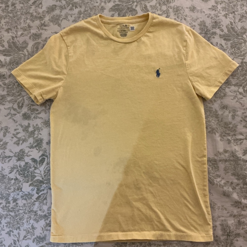 Polo by Ralph Lauren Men's Soft Yellow Tee